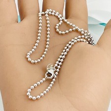 Collana catena perline cane