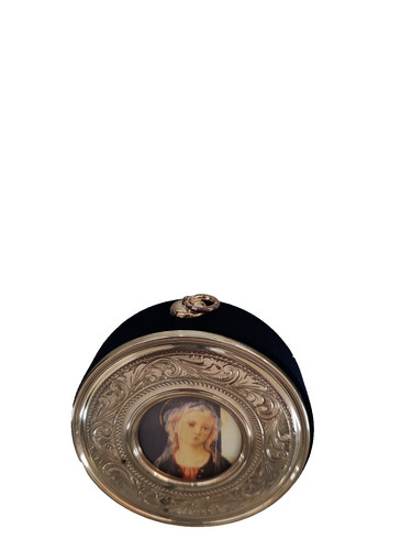 Medaglione culla madonna - culla,