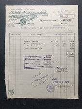 fattura ditta OVIDIO VIGNONI cementificio n 3 - anno 1928