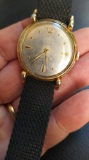 UNVER WATCH ALPHA 17 JEW. UNADJUSTED A CARICA MANUALE PLACCATO ORO 