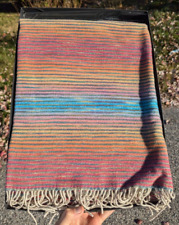 MISSONI Made in Italy by T&J Vestor COPERTA LANA CON FRANGE 53x75 in
