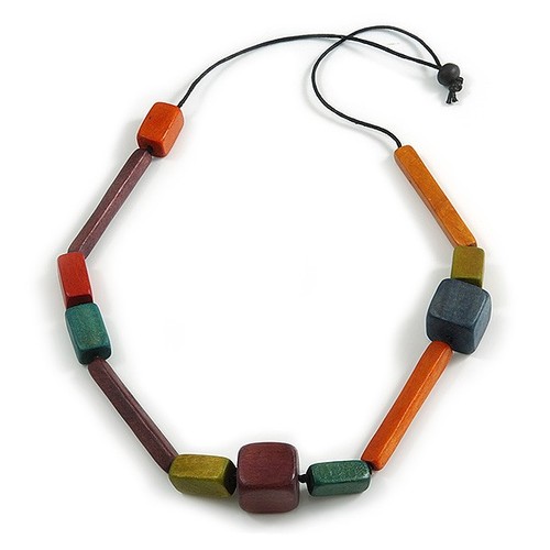 Collana perle geometriche - perle,
