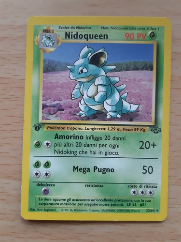 Nidoqueen carta pokémon - -,