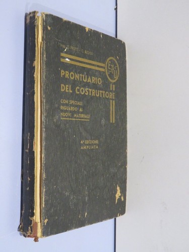 Prontuario del costruttore - prontuario, e