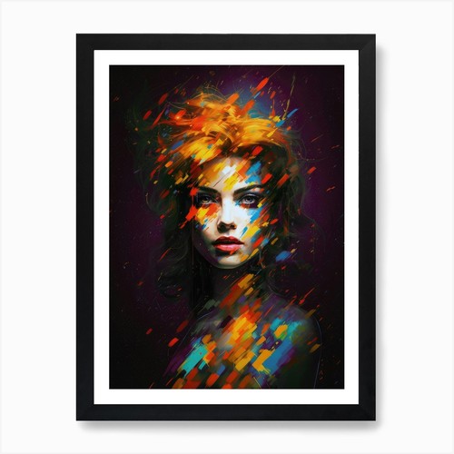 Quadro astratto maria stampa - quadro, 2