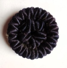 elegante  BOTTONE NERO  in