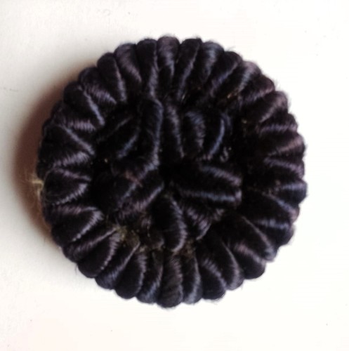 Elegante bottone nero in - ,