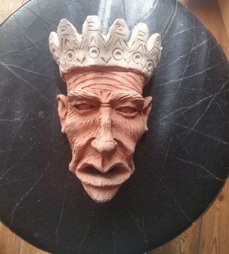 Maschera terracotta - maschera,