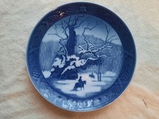 1967 ROYAL COPENHAGEN PIATTO DI NATALE | piatto da parete | Bing Grondahl | 1° SCELTA