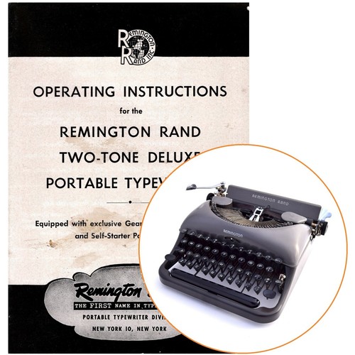 Remington rand deluxe macchina - remington,