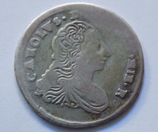 Palermo 3 Tarì 1756 Carlo di