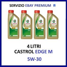 4 LITRI - OLIO MOTORE CASTROL EDGE 5W-30 M ACEA C3 API SN PLUS BEST PRICE !!
