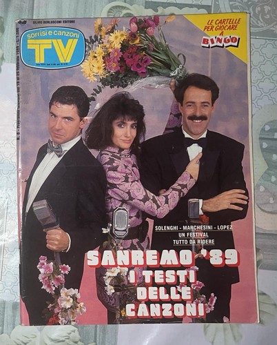 Sorrisi canzoni 1989 n 8 - sorrisi, 1989,