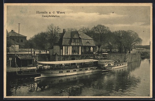 Hameln weser piroscafo - hameln, d.