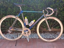Reduced 1994 Bici Corsa Colnago Master Olympic Campagnolo Zonda Wheels Sz53 Mint