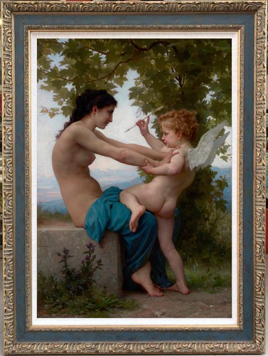 Dipinto mano vecchio - a,