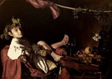 Quadro moderno stampa su tela 60x80 cm su telaio di legno "Bacchino"