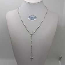 COLLANA ROSARIO RELIGIOSO CON