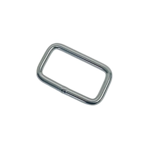 Anello rettangolare acciaio - rettangolare, in