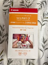  Canon selphy cp1000 ( compact photo printer ) 100x148 mm