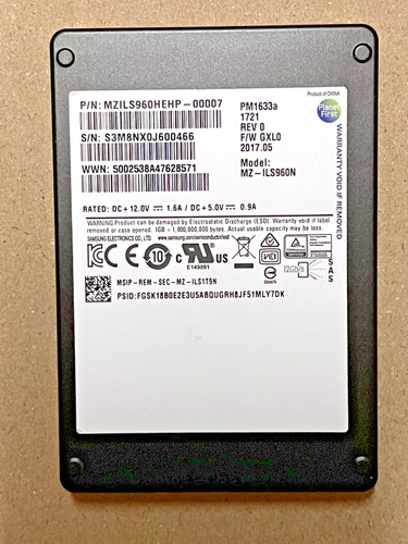 Lotto ssd samsung - lotto, pm1633a