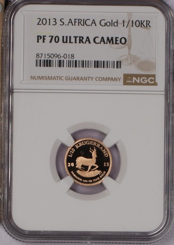 Sudafrica 2013 oro oz - oro, 1/10