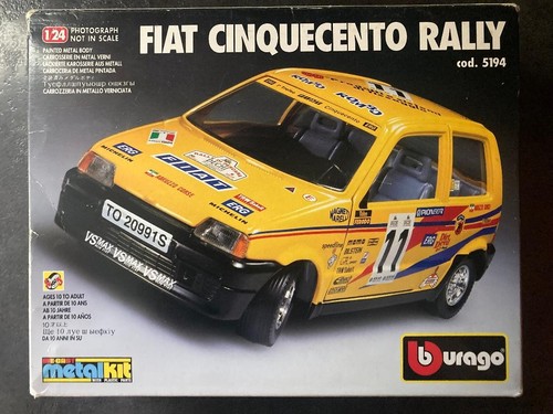 Burago kit métal fiat - métal.,