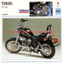YAMAHA XV 1100 Virago XV1100 1992 : Fiche Moto #000147