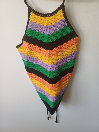 Top maje crochet neuf - en,
