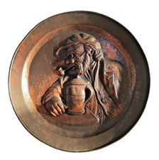 Vassoio da parete in rame