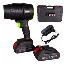 Soffiatore Elettrico con Doppia Batteria 48V Potente e Pratico per Pulire Sporco