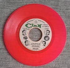 45 giri DON BACKY Promo JukeBox~Poesia/Bum-Bum-Bum vinile rosa MINT no Cover 