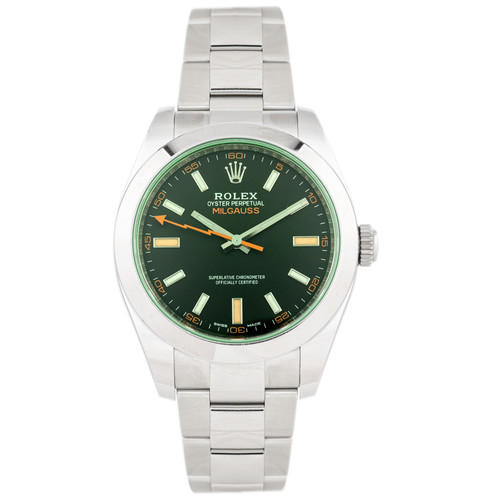 Rolex milgauss stainless - rolex,
