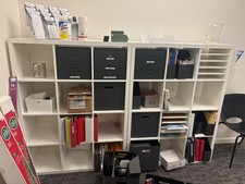 Kallax home office shelving - home/office,
