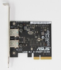 Asus USB 3.1 2 porte scheda