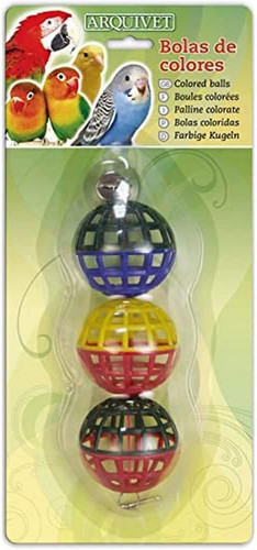 Palline colorate per uccelli - palline,