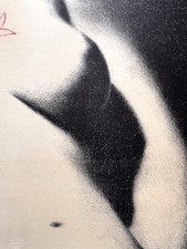 Omar galliani litografia - galliani,