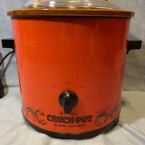 Vintage rival crock pot slow - crock,