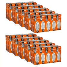 100 x GE Lampadina Candela 60W