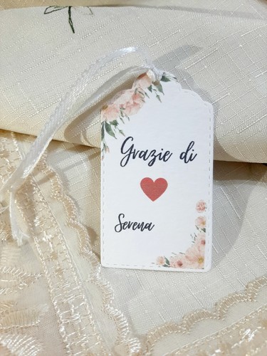 Tag segnaposto ringraziamento