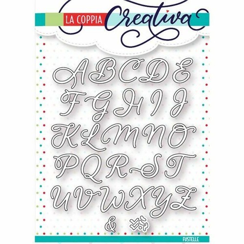 Fustelle metalliche alfabeto - fustelle,