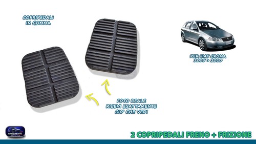 Copri pedali croma 2005 2010 - copri,