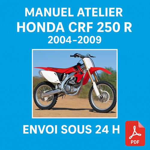 Manuel atelier honda crf - manuel, 250