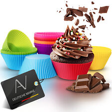 AVANA Grande Stampo In Silicone BPA-Free Per Muffin E Cupcake Set Da 20
