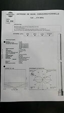 ANTENNA SIRTEL SA208F 163/169