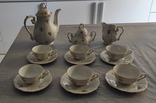 Servizio caffe porcellana