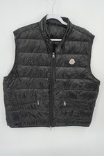 Gilet Moncler nero trapuntato