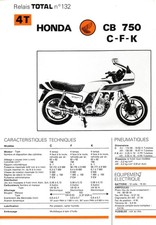 Fiche technique moto honda - technique, :