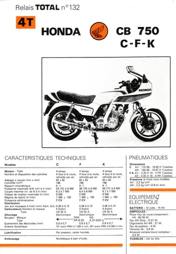 Fiche technique moto - fiche,