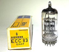 SIEMENS ECC83 12AX7 tubo NOS